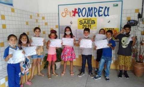Alunos da Escola Municipal Pompeu Sarmento conquistam 18 medalhas na Olimpíada Brasileira de Astronomia