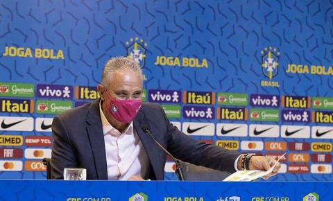 Técnico Tite convoca seleção brasileira para a Copa América